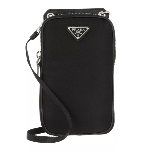 Prada Smartphone Case Bag Nylon Black Mobilväska