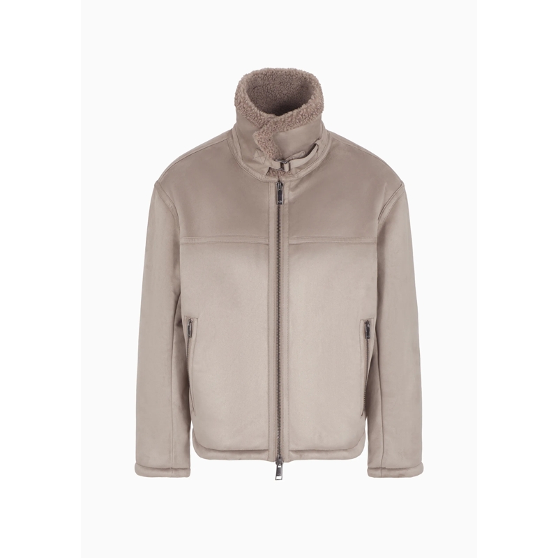 Armani Exchange Veste de transition Coats Dove Grey grau