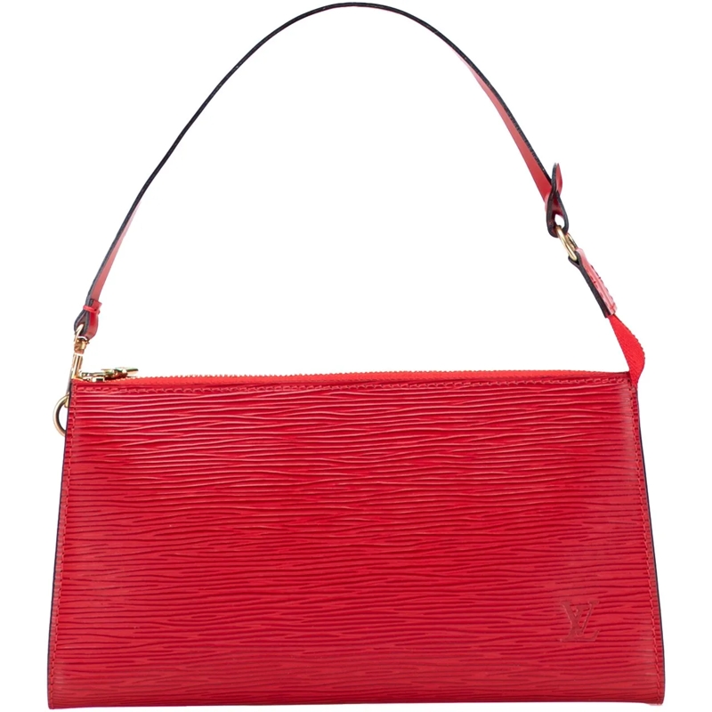 Louis Vuitton Sac à bandoulière Epi Pochette Accessoires rot