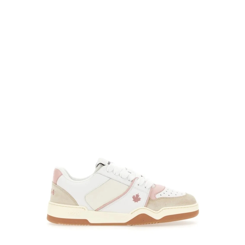 Dsquared2 Sneaker basse Textured Leather And Polyamide Sneakers Multicolor