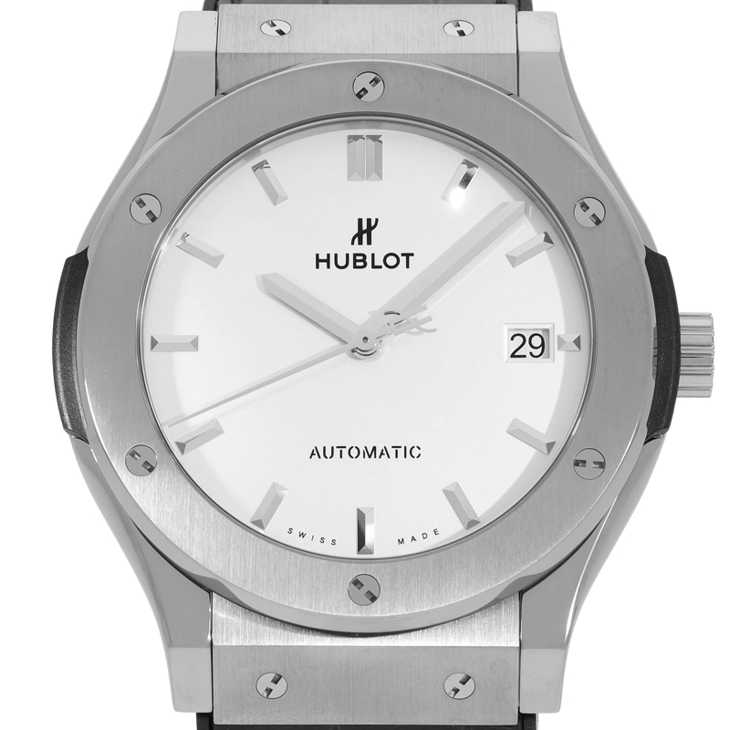Hublot Automatikuhr Classic Fusion Weiß