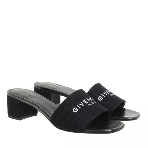 Givenchy 4G Heel Sandal Black Slip-ins