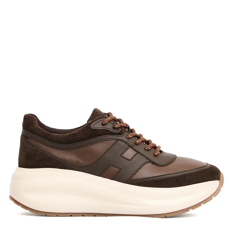 Hogan Sneaker basse H696 Cam Brown Running Sneakers Brown