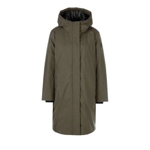 Marc Cain Mantel olive drab Manteaux en laine