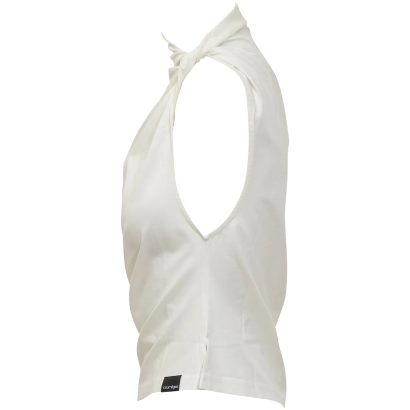 Courrèges Top Top Twisded weiß(Image 3)