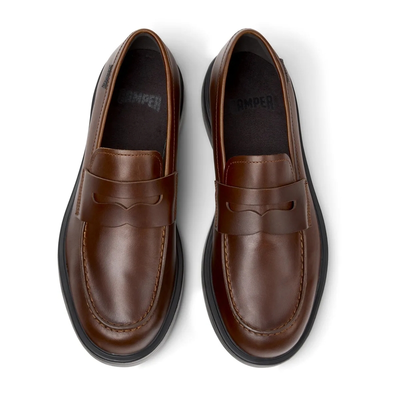 Camper Schnürschuhe Bei Dean, einem zeitlosen Unisex-Stil, trifft Trad mittel-braun(Image 5)