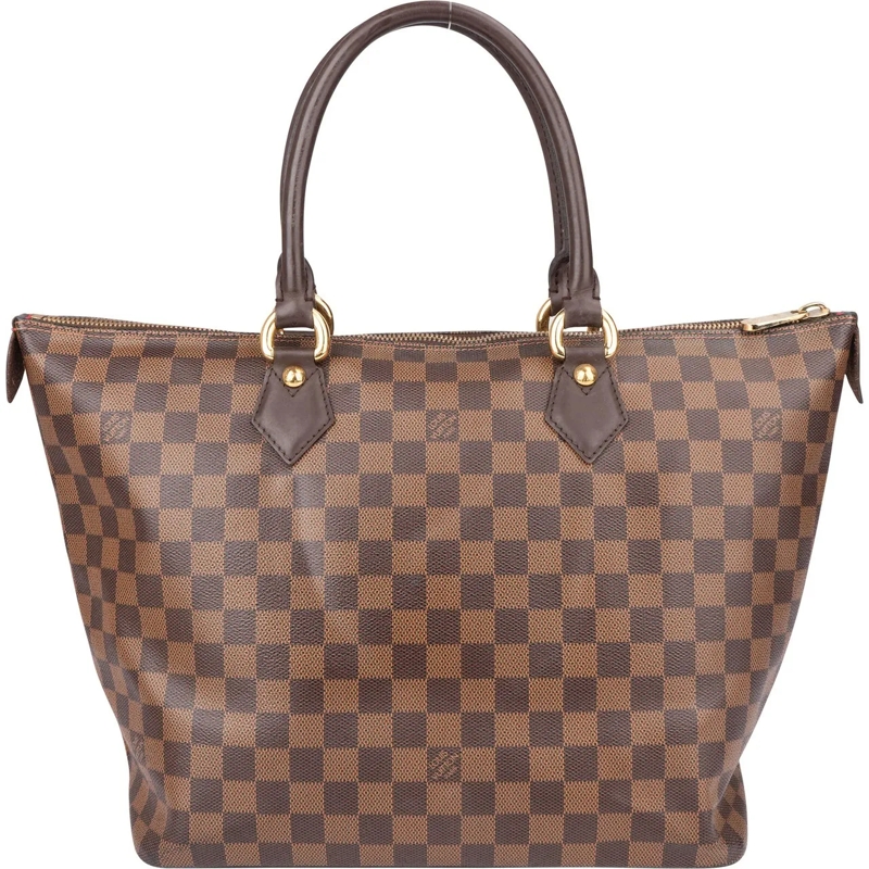 Louis Vuitton Schultertasche Louis Vuitton Damier Ebene Monogram Saleya MM Hand braun