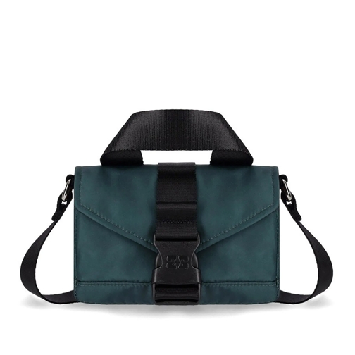 GANNI Crossbody Bag GANNI TECH MINI GRÜNE SCHULTERTASCHE grün