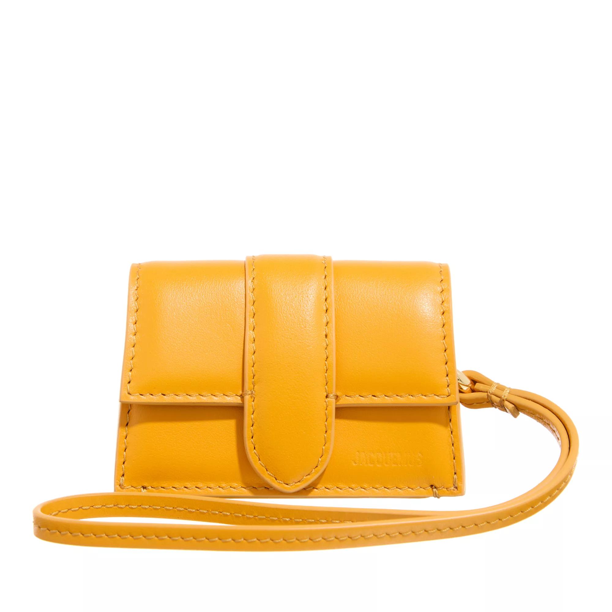 Jacquemus Portemonnaie - Le Porte Bambino - Gr. unisize - in Orange - für Damen