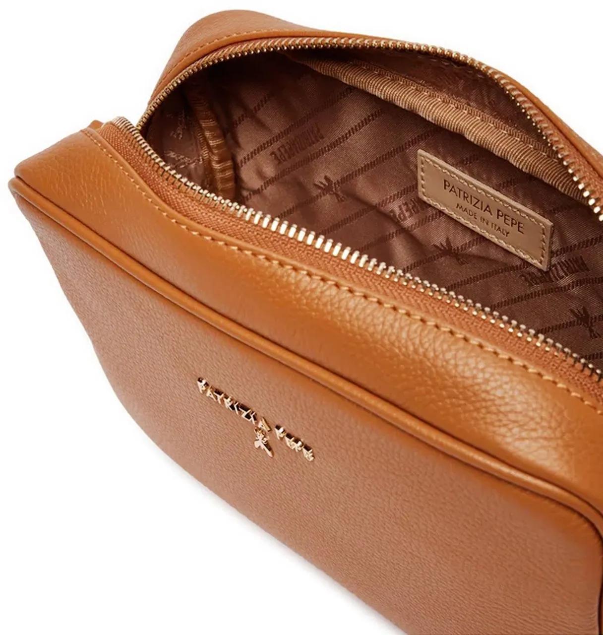 PATRIZIA PEPE Hobo bags Brown in bruin