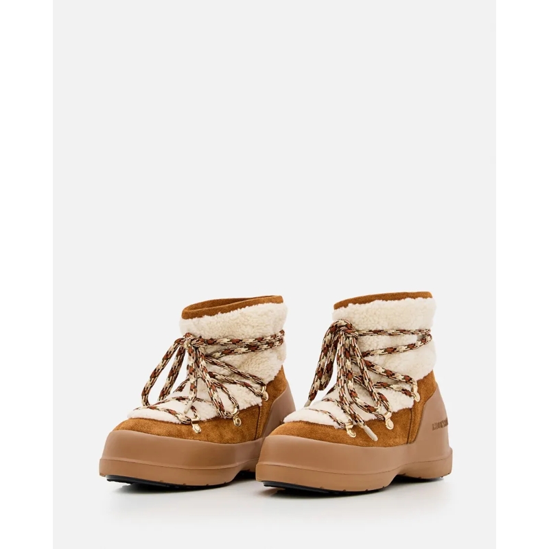 Moonboot Laarzen Mb Luna Boot Shearling Whisky/Off White(Image 4)