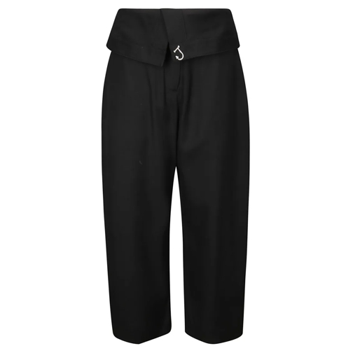 J.W.Anderson  Fold Over Pants Black