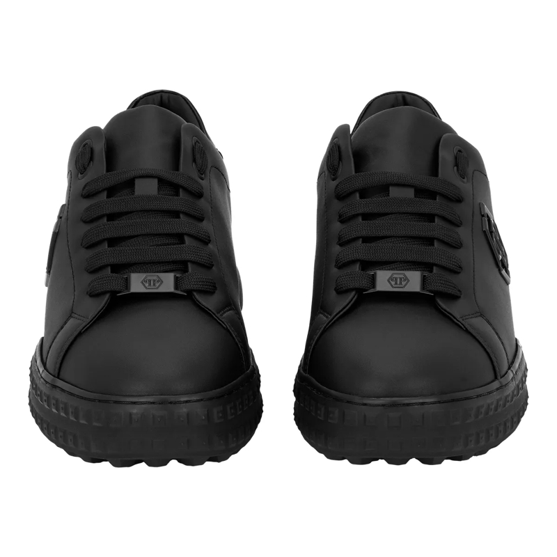 Philipp Plein Low-Top-Sneaker Lo-Top Turnschuhe Hexagon schwarz(Image 2)