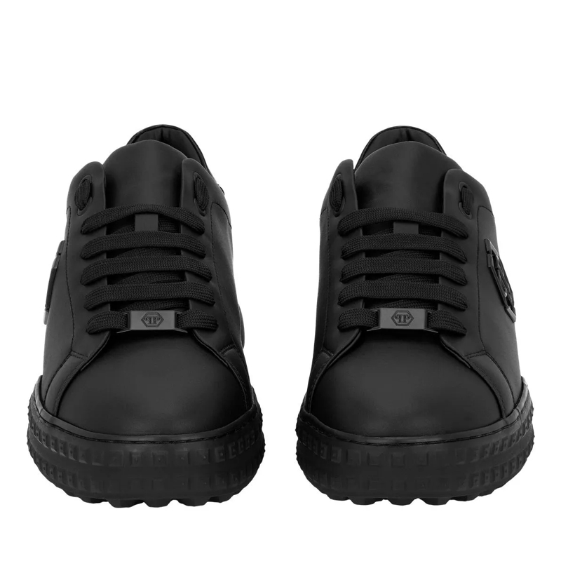 Philipp Plein Low-Top-Sneaker Lo-Top Turnschuhe Hexagon schwarz(Image 5)