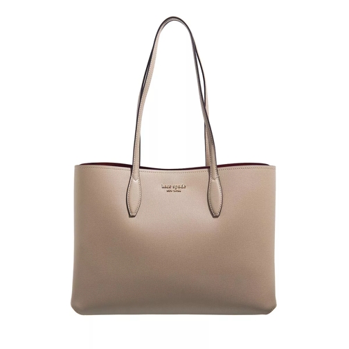 Kate Spade New York All Day Crossgrain Large Tote Timeless Taupe Shoppingväska