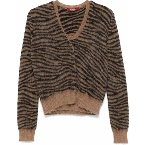 Max Mara Sweatshirts Max Mara Sweaters Brown schwarz