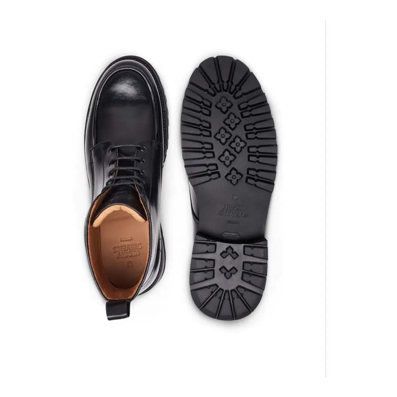 Henry Stevens Bottes Schnürboots Harry NB5 schwarz(Image 4)