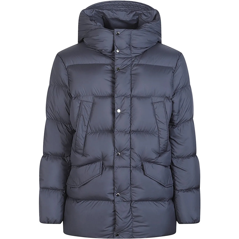 Woolrich Daunenjacke Cloud Davis Parka Blue blau