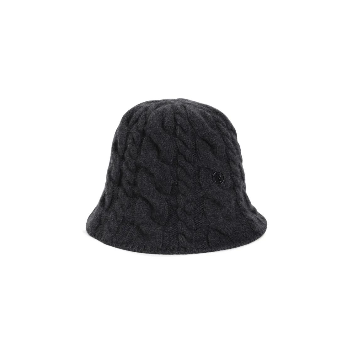 Maison Michel Mützen - Charcoal Gray Clem Bucket Hat - Gr. ONE SIZE - in Grau - für Damen