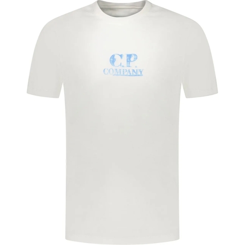 CP Company T-shirts t-shirt wit logo weiß