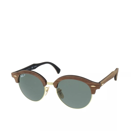 Ray-Ban Clubmaster Round Wood RB 0RB4246M 51 118158 Zonnebril