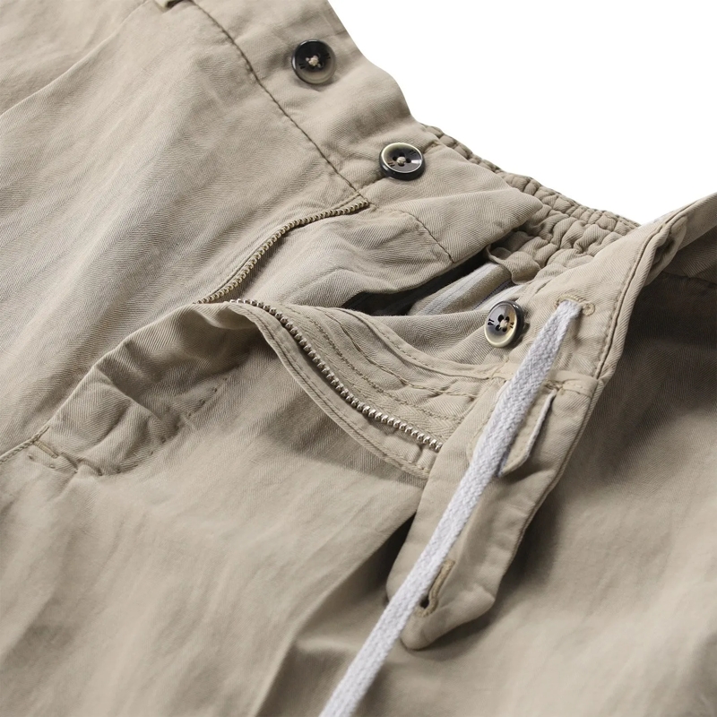 Pt Torino Freizeithose Hose aus Leinenmix braun(Image 3)