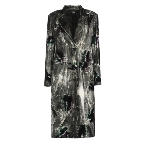 CALIBAN Übergangsmäntel Velvet Coat Black