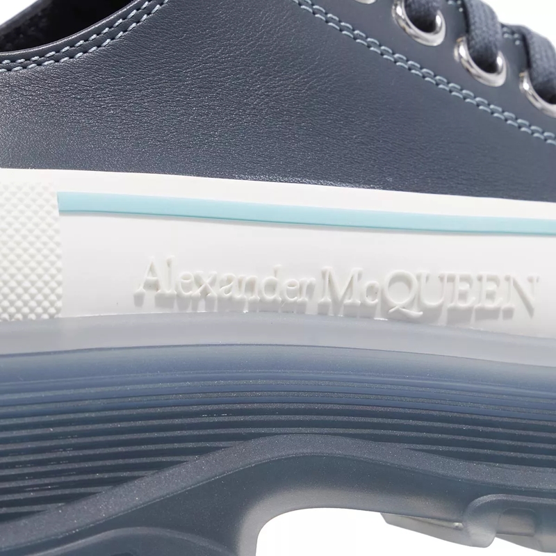 Alexander McQueen Sneaker basse Tread Slick Boot Antique Silver(Image 4)