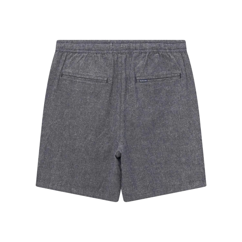 Barbour Bermuda-Shorts Shorts Stillwater aus Leinen dunkelblau(Image 2)