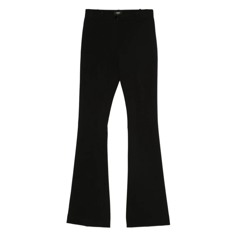 Pinko  Slim-Fit Black Trousers With Flare Black