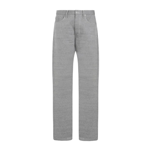 Maison Margiela Jeans Caviar Grey Cotton 5 Pockets Pants Grey