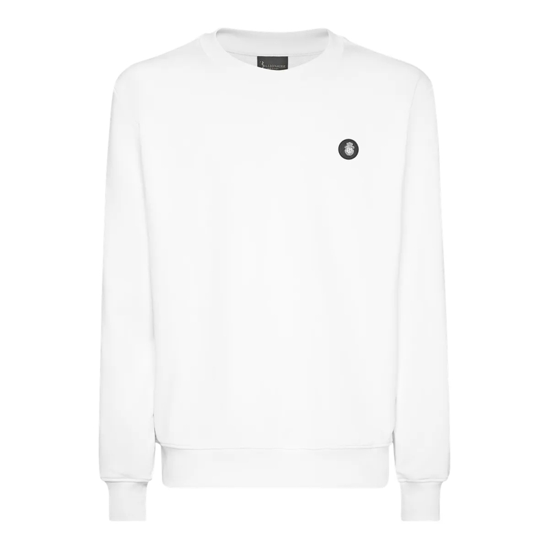 BILLIONAIRE Top Sweatshirt weiss
