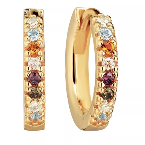 Sif Jakobs Jewellery Ellera Medio Earrings 18K Yellow Gold Ring