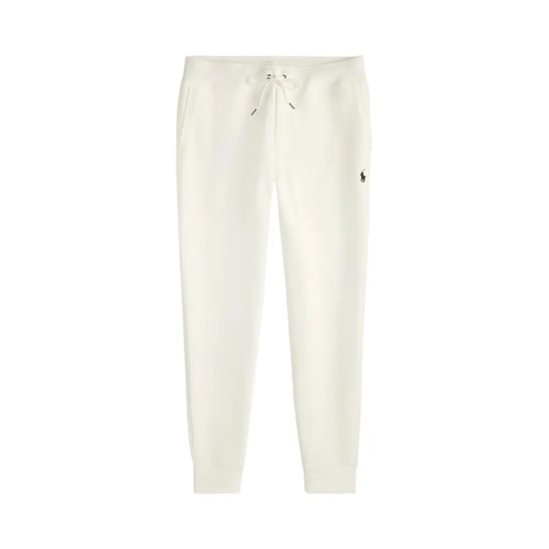 Polo Ralph Lauren Pantalon de costume White Tapered Trousers With Drawstring Waist White