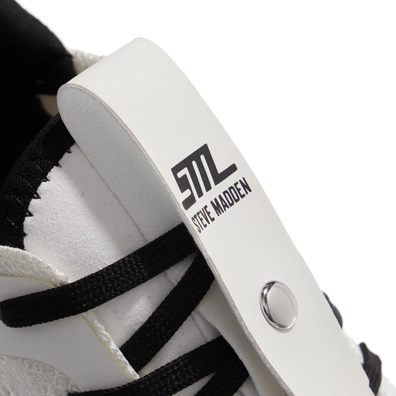 Steve Madden Sneaker basse Surge 1 White/Silver(Image 4)