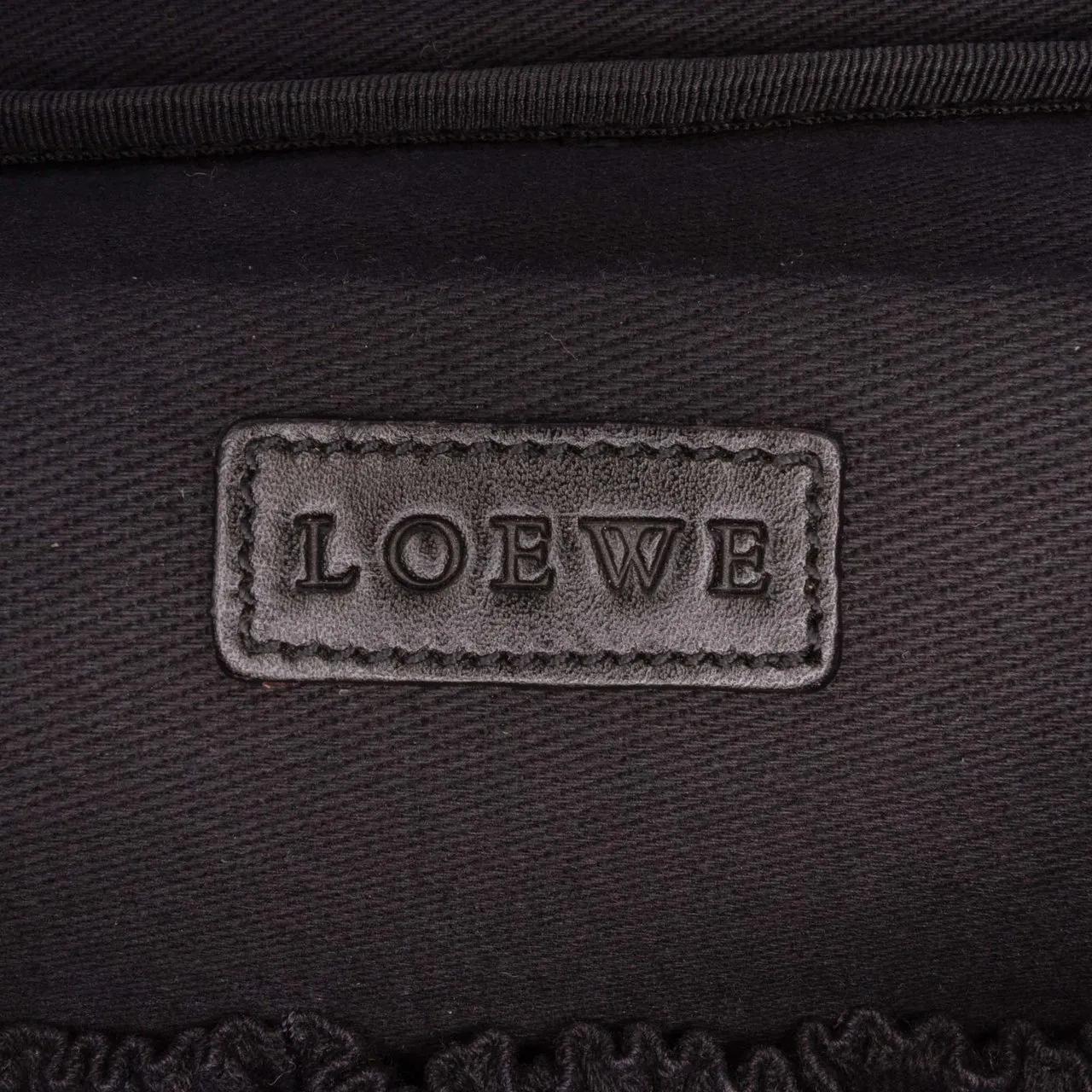 Thumbnail - Loewe Kosmetiktaschen - Anagram Canvas Vanity Case - Gr. unisize - in Schwarz - für Damen