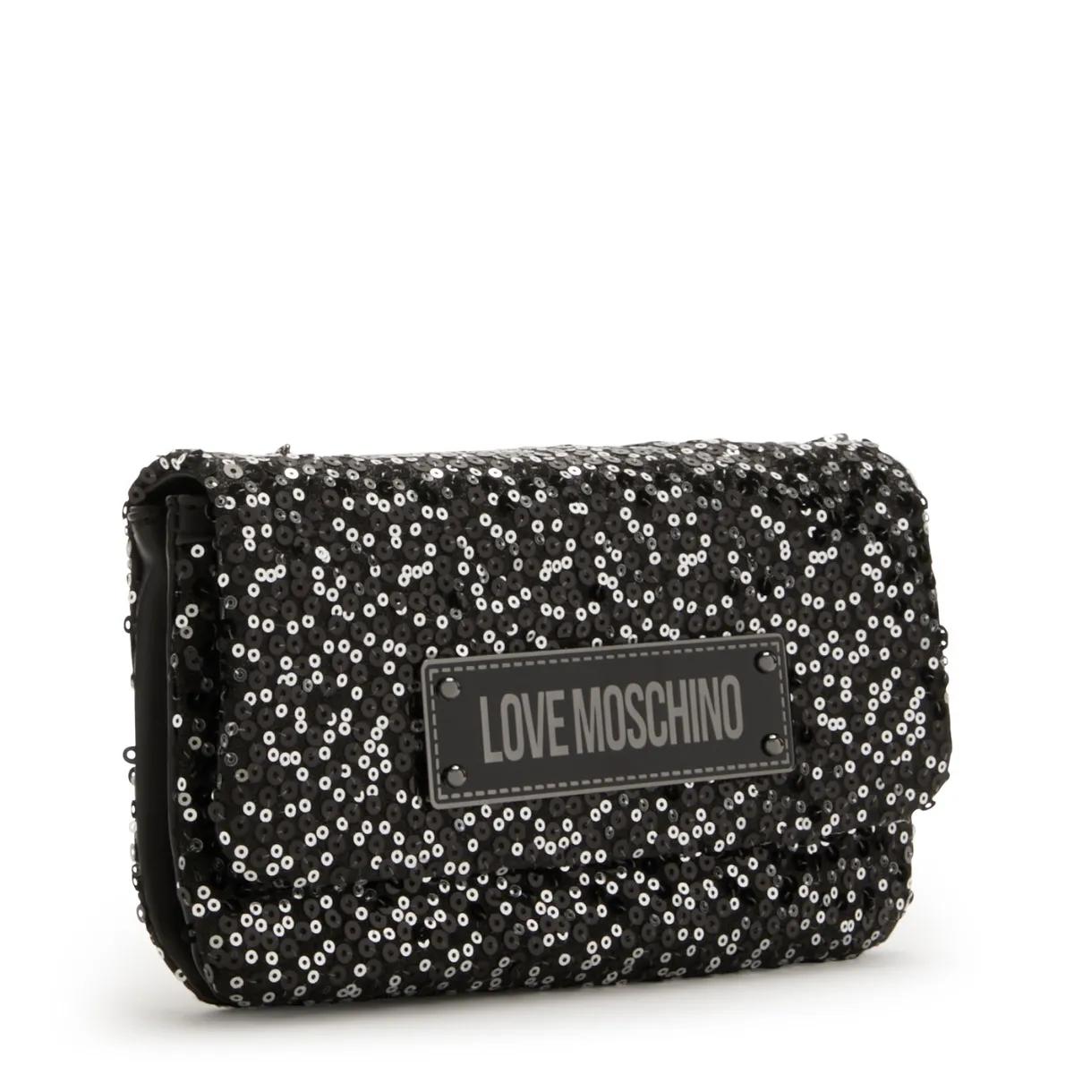 Love Moschino Crossbody bags Sequins Umhängetasche in zwart