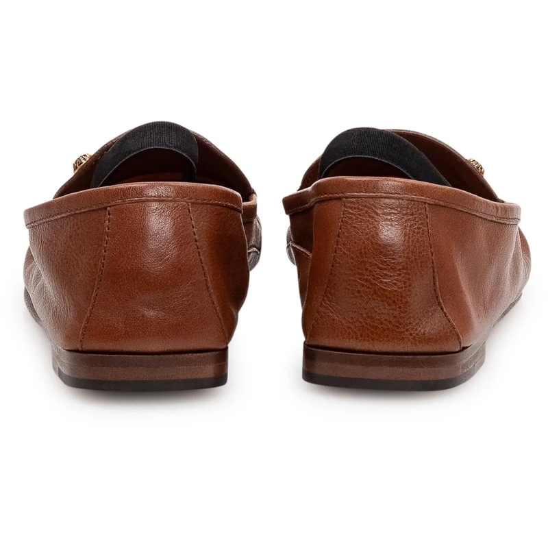Versace Loafer Mocassini con Dettaglio Metallico Frontale braun(Image 3)