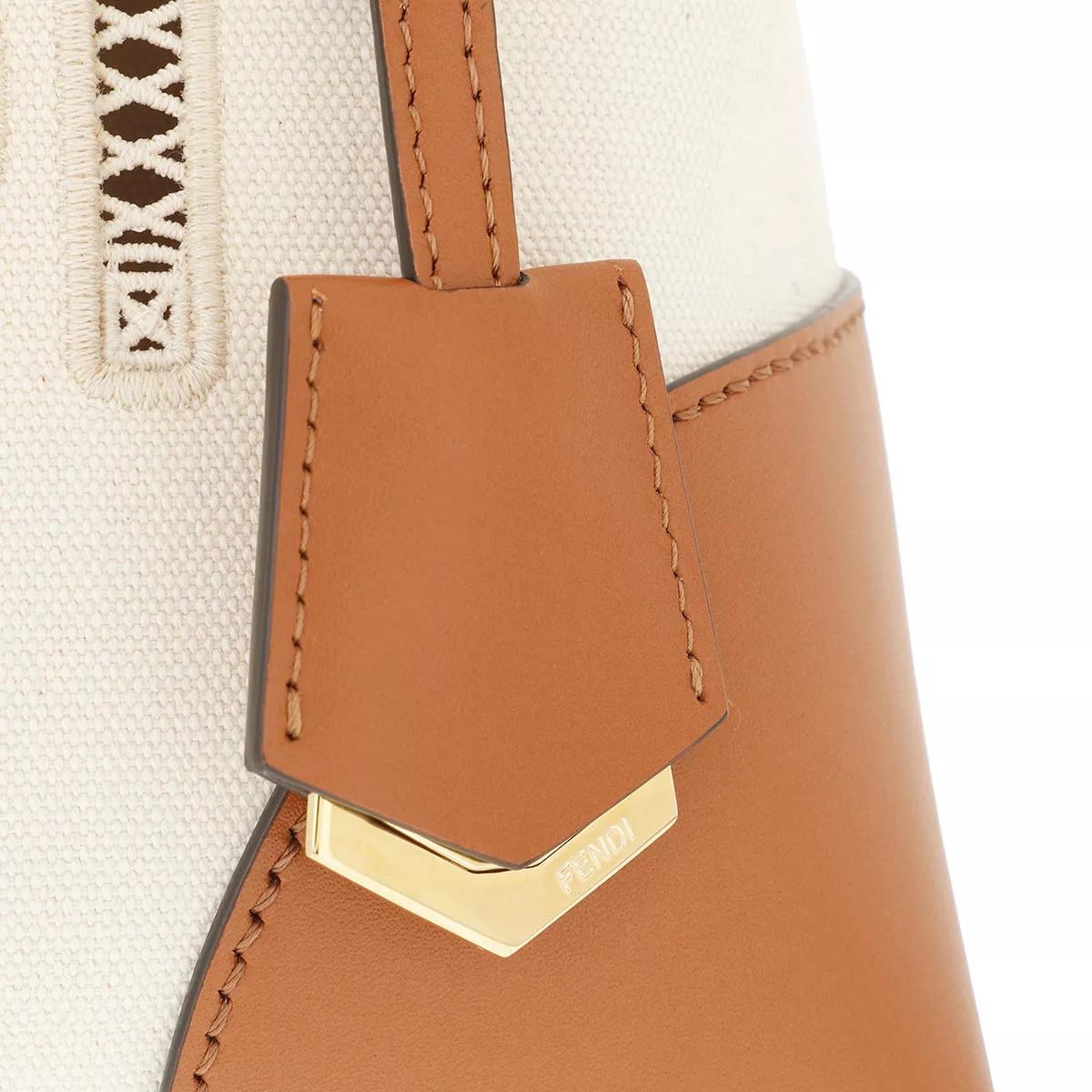 Fendi Satchels By The Way Medium Handle Bag in beige
