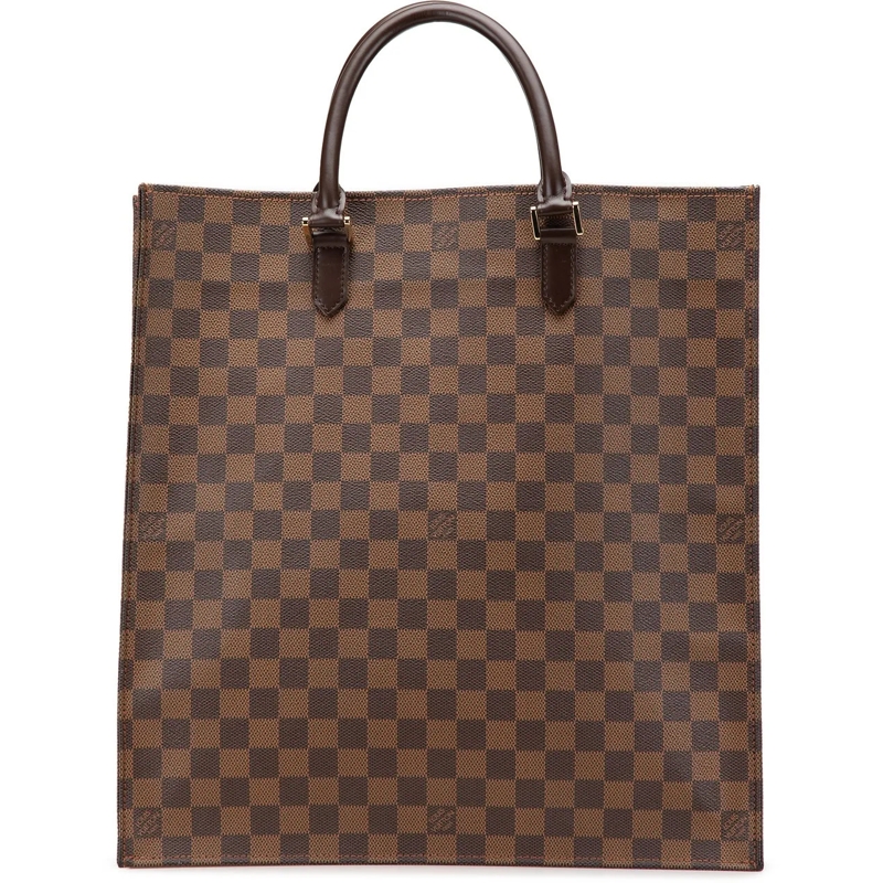 Louis Vuitton Shopper Damier Ebene Sac Plat braun