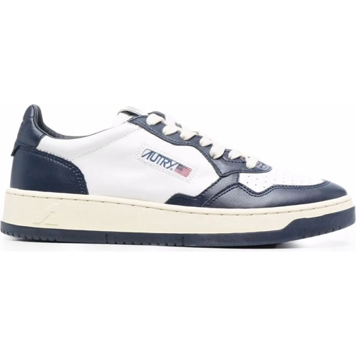 Autry International Low-Top Sneaker sneakers wit blauw weiß