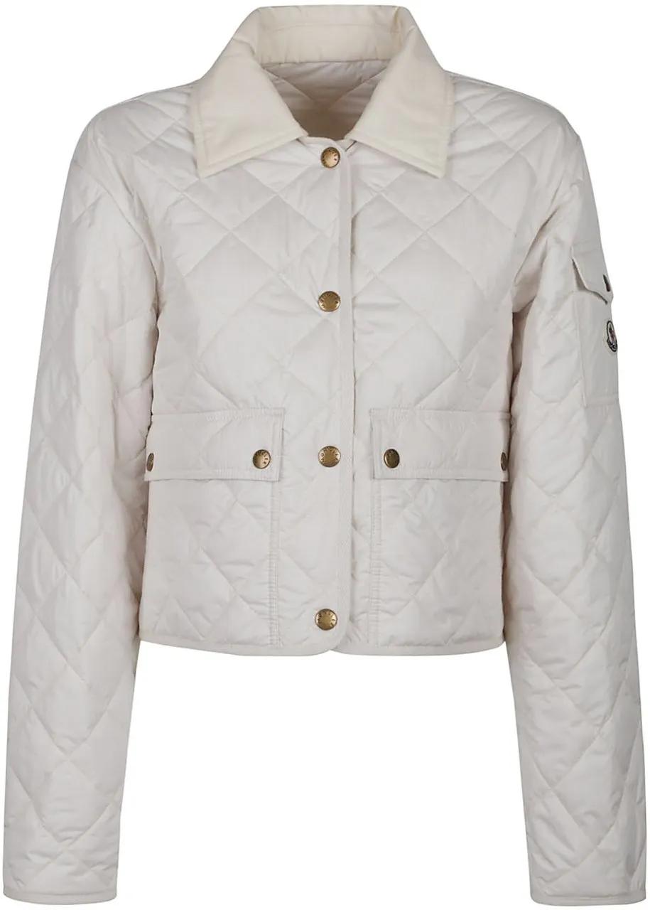 Thumbnail - Moncler - Chitre Jacket White - Größe 2 - weiß