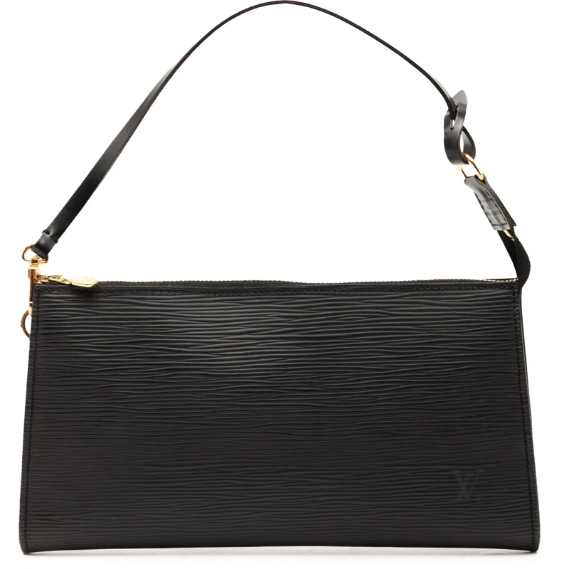 Louis Vuitton Schultertasche Epi Pochette Accessoires schwarz