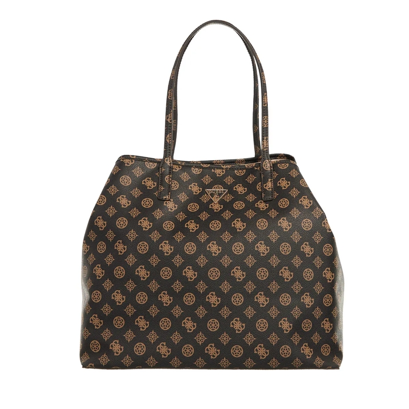 Guess Shopper Eco Victtoria Lrg 2 In 1 Tote Brown