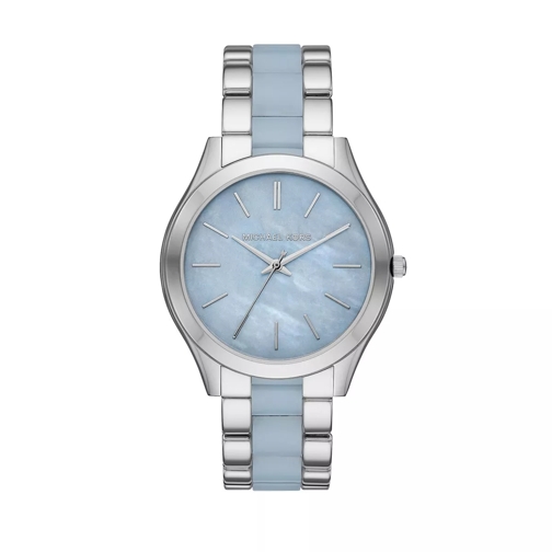 Michael Kors Slim Runway Watch Blue/Silver Dresswatch