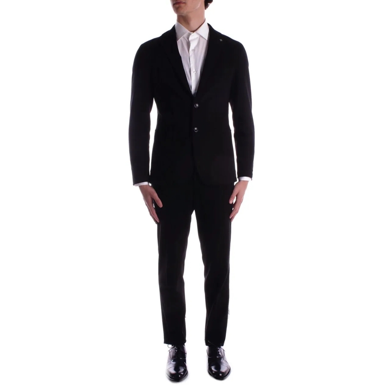 Tagliatore Robe midi Dresses Black schwarz