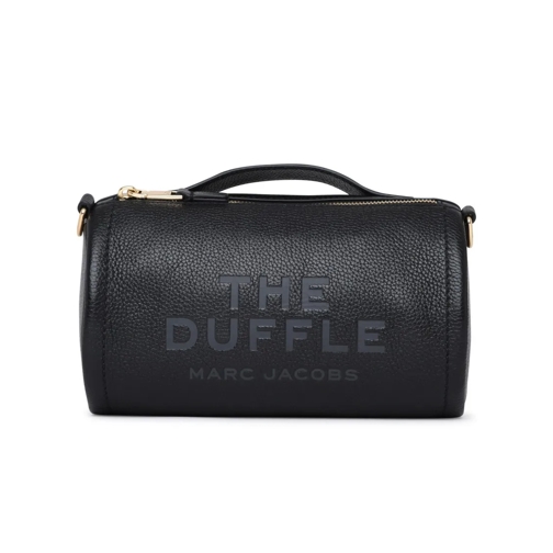 Marc Jacobs Black Leather Duffle Bag Black Weekendtas