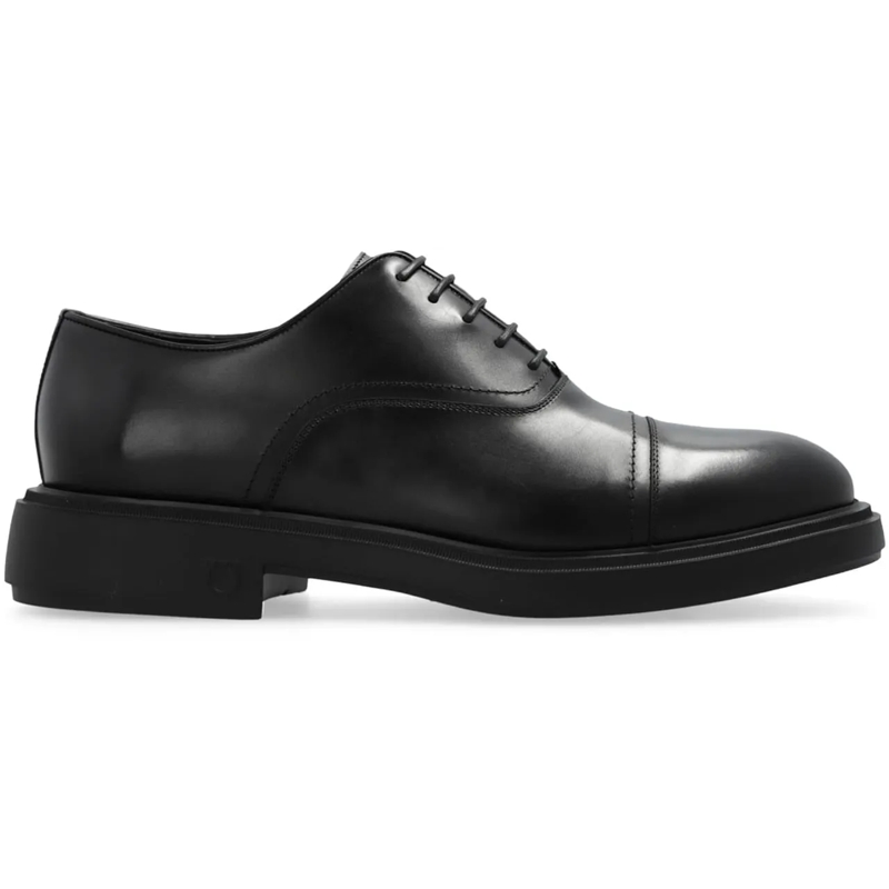 Salvatore Ferragamo T-Shirt Salvatore Ferragamo Leather Oxford schwarz