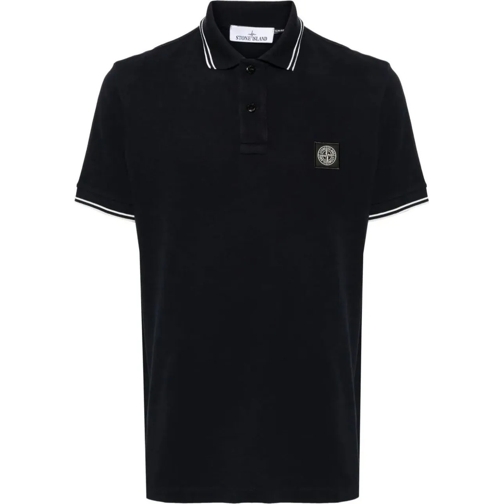 Stone Island Polohemd blauwe polo blau