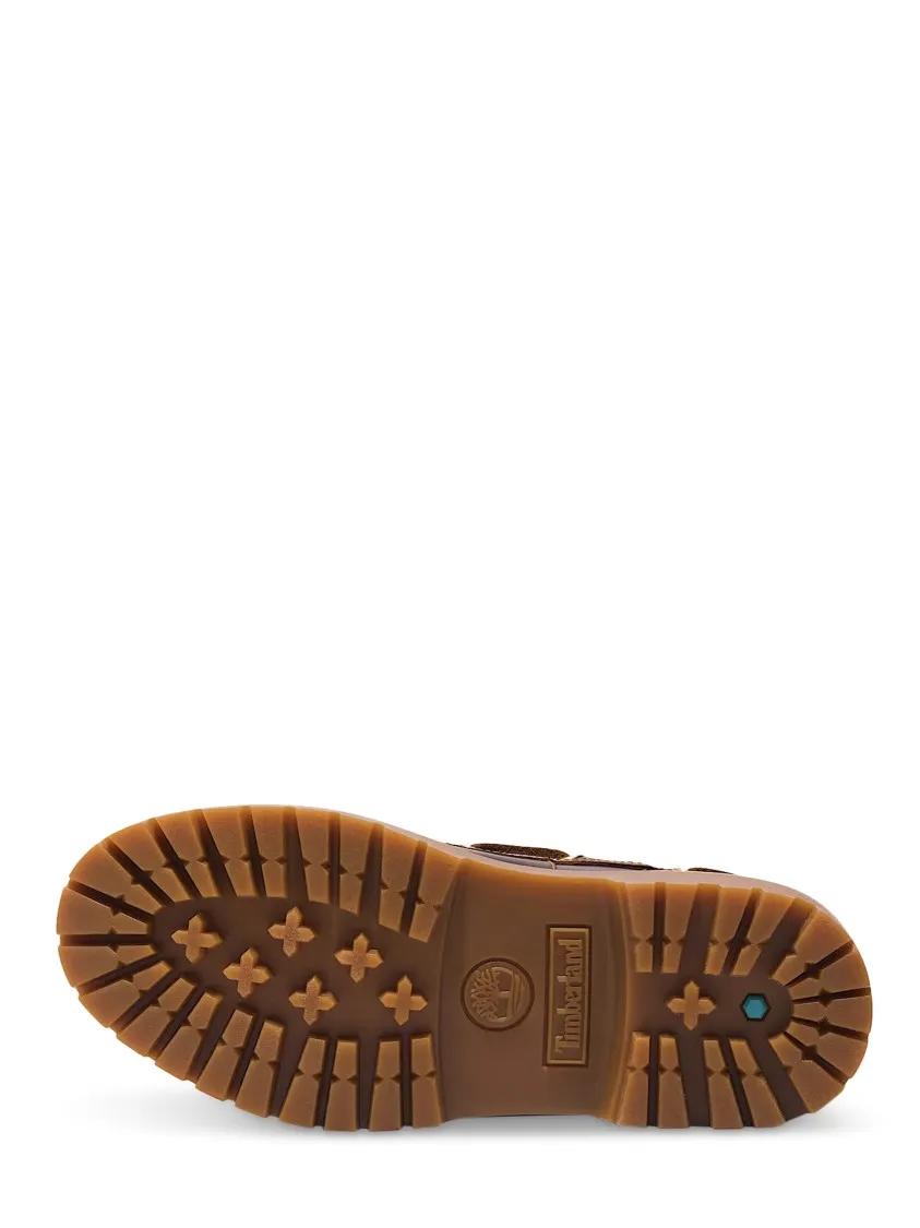 Thumbnail - Classic Boat Shoes With Moc Toe Stitching - Gr. 5_5 - in Braun